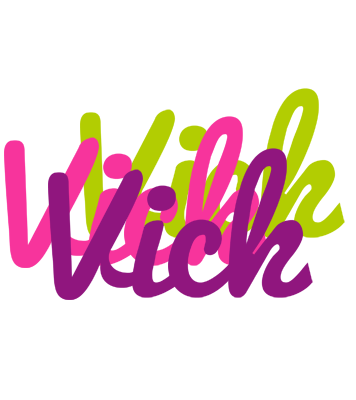 Vick flowers logo