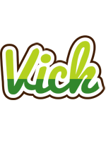 Vick golfing logo