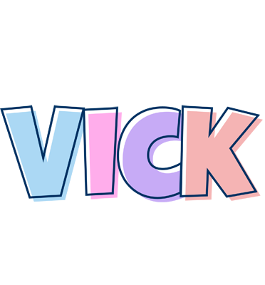 Vick pastel logo