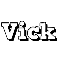 Vick snowing logo