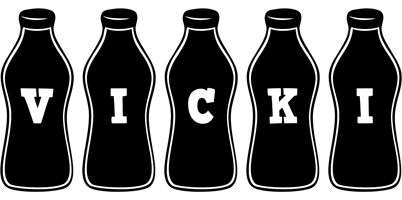 Vicki bottle logo