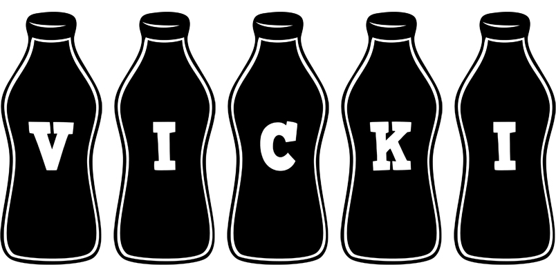 Vicki bottle logo