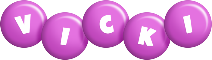 Vicki candy-purple logo