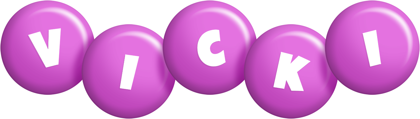 Vicki candy-purple logo