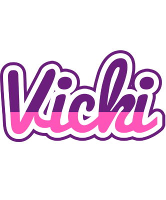 Vicki cheerful logo