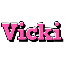 Vicki girlish logo