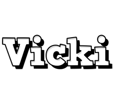 Vicki snowing logo