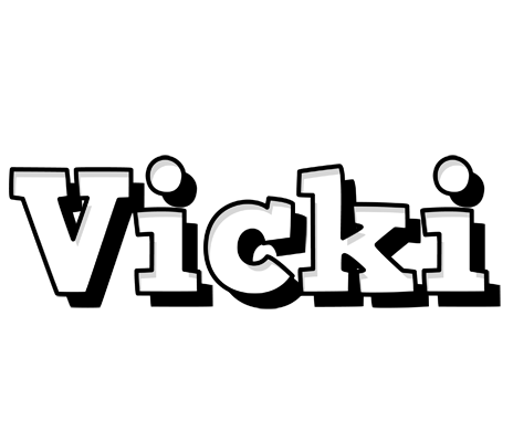 Vicki snowing logo