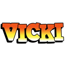 Vicki sunset logo