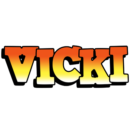 Vicki sunset logo