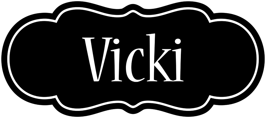 Vicki welcome logo