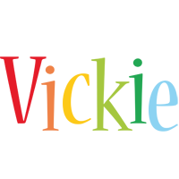 Vickie birthday logo
