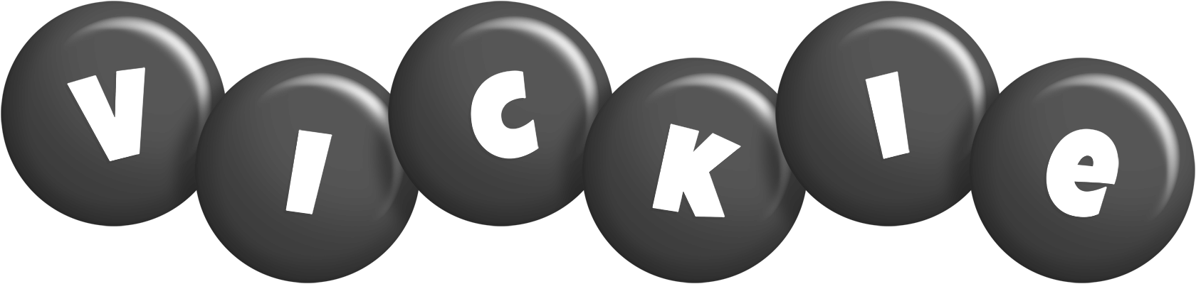 Vickie candy-black logo
