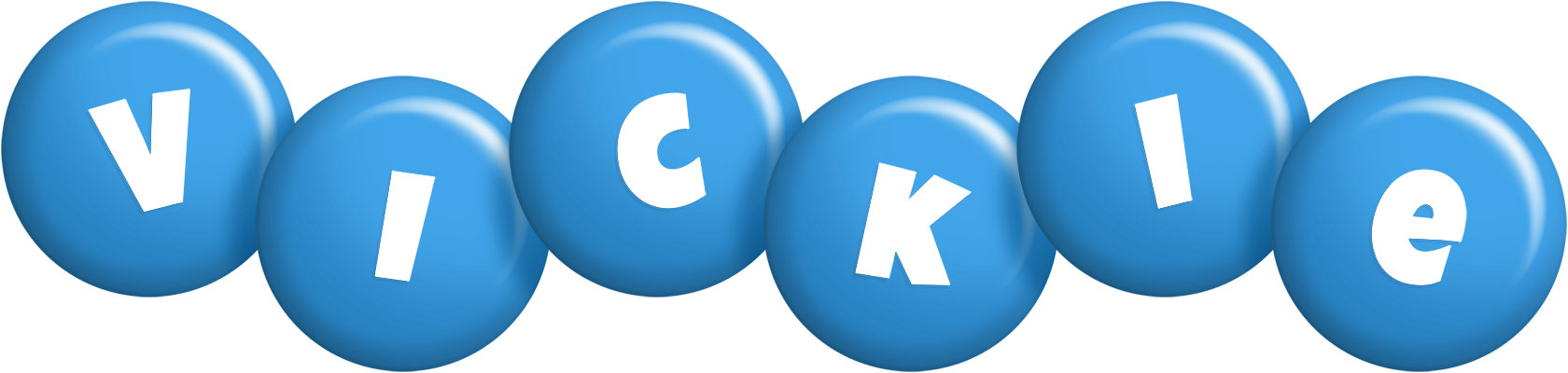 Vickie candy-blue logo