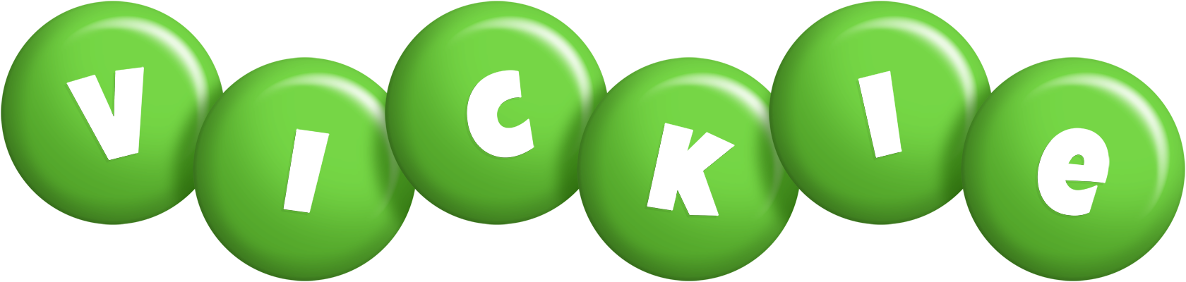 Vickie candy-green logo