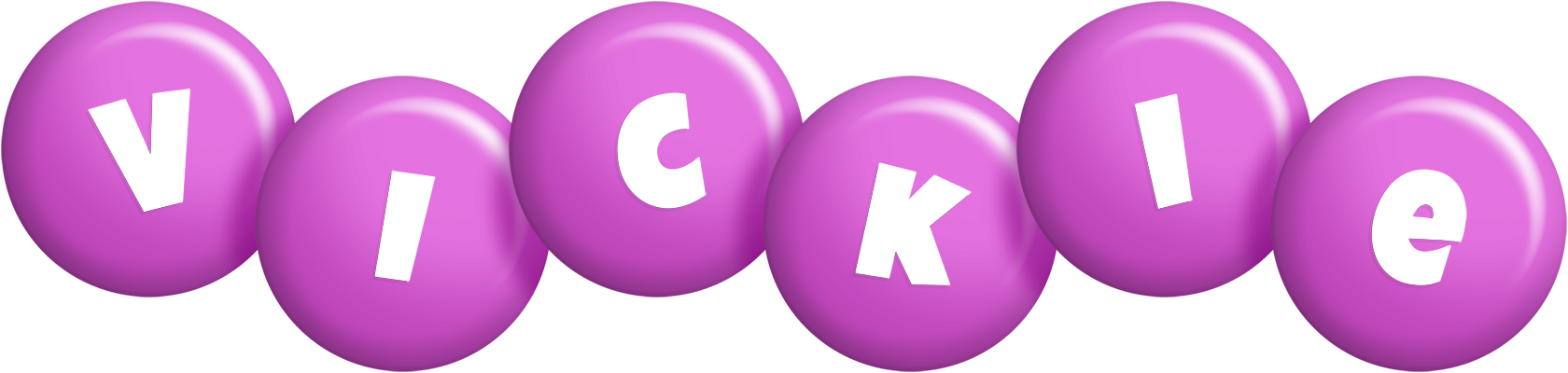 Vickie candy-purple logo