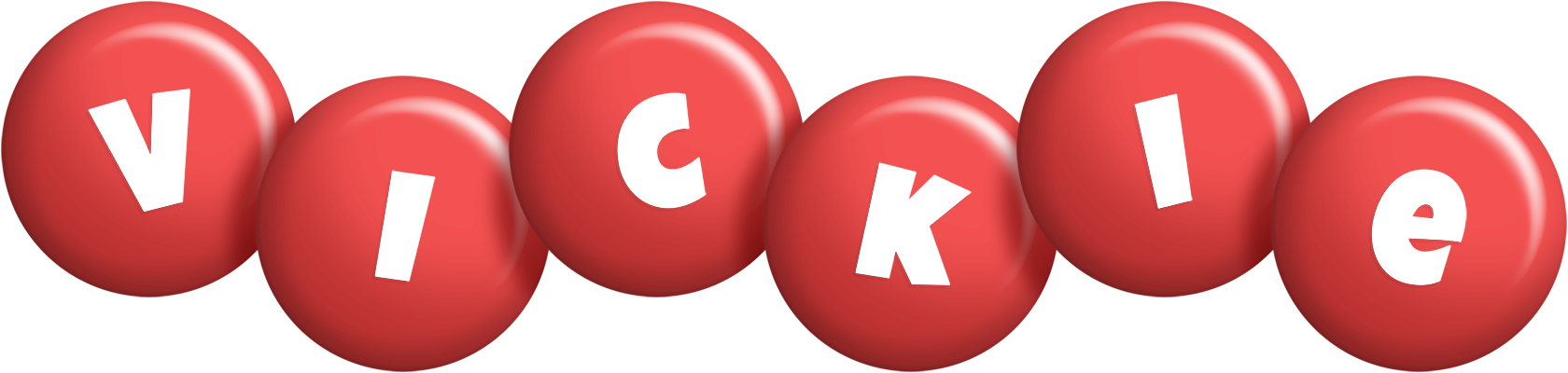 Vickie candy-red logo