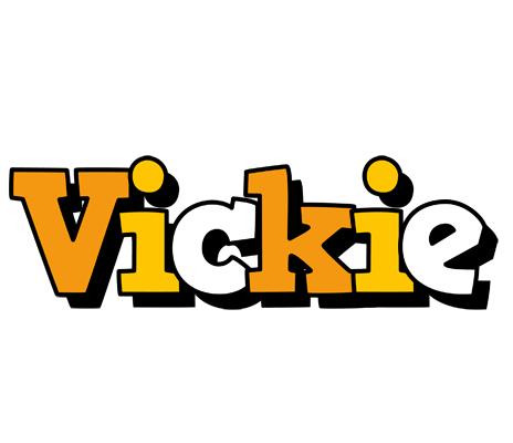 Vickie cartoon logo