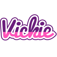 Vickie cheerful logo