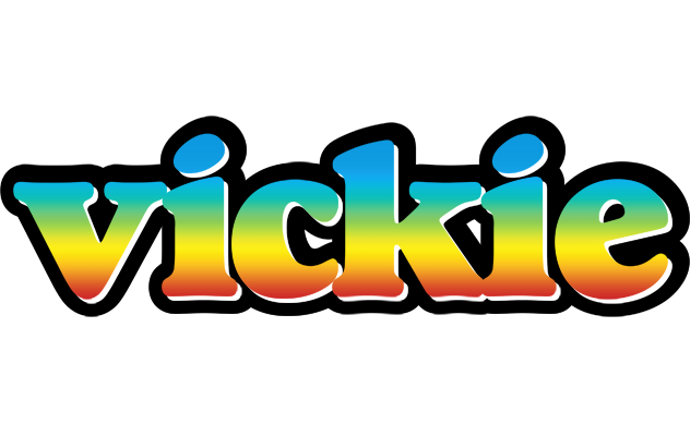 Vickie color logo