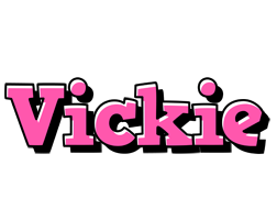 Vickie girlish logo