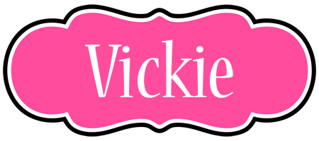 Vickie invitation logo