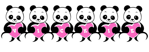 Vickie love-panda logo