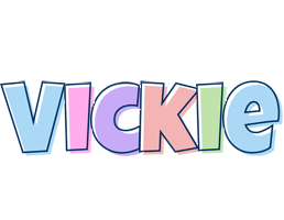 Vickie pastel logo