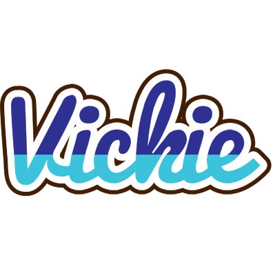 Vickie raining logo