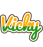 Vicky banana logo