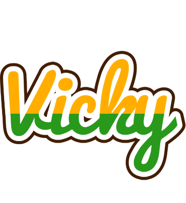 Vicky banana logo