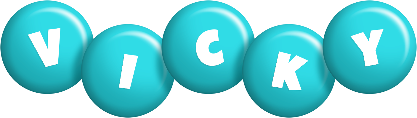 Vicky candy-azur logo
