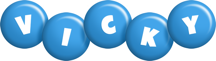 Vicky candy-blue logo