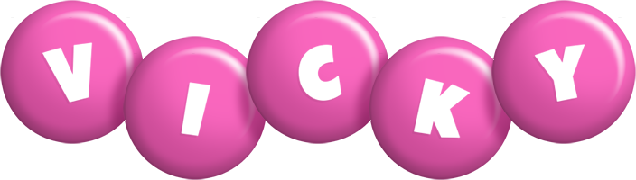 Vicky candy-pink logo