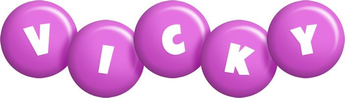 Vicky candy-purple logo