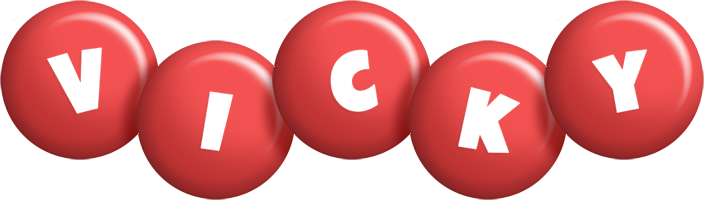 Vicky candy-red logo