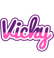 Vicky cheerful logo
