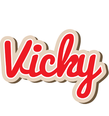 Vicky chocolate logo