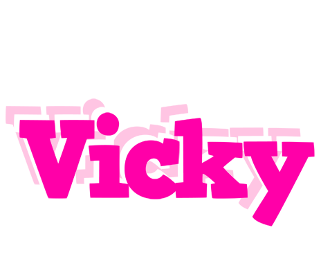 Vicky dancing logo