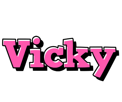 Vicky girlish logo
