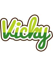 Vicky golfing logo