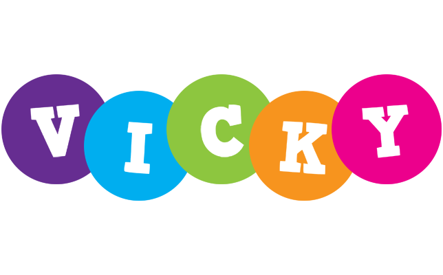 Vicky happy logo
