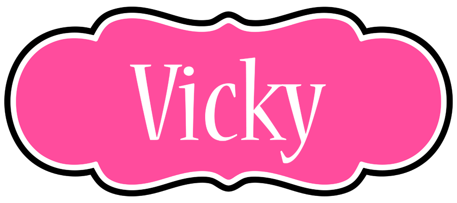 Vicky invitation logo