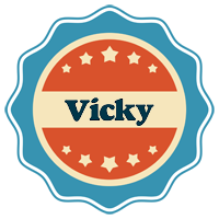 Vicky labels logo