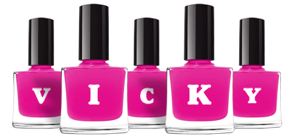 Vicky nails logo