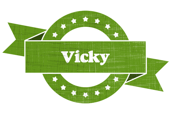 Vicky natural logo