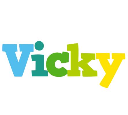Vicky rainbows logo