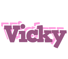 Vicky relaxing logo