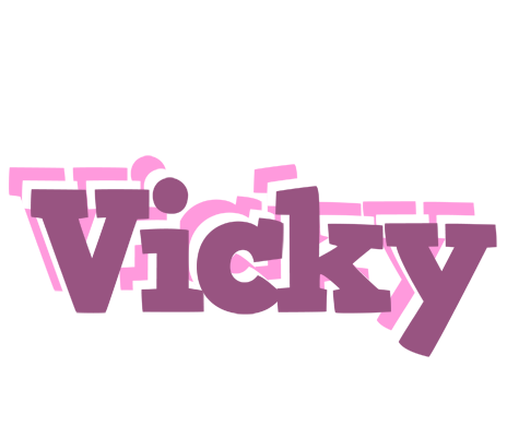 Vicky relaxing logo