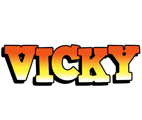 Vicky sunset logo